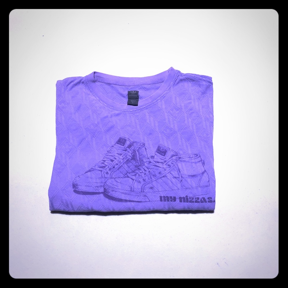 Adidas original woven T-shirt